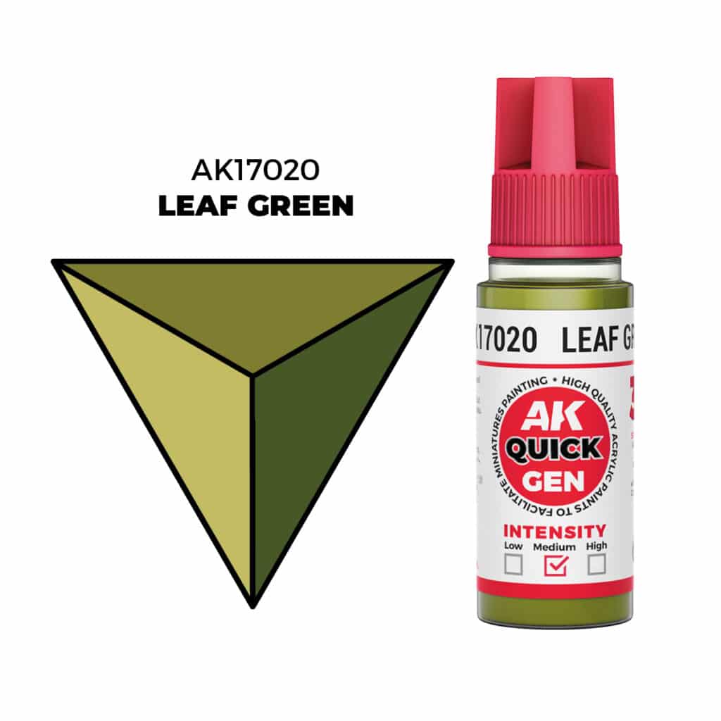 Maxireves a choisi pour vous cet nouveau set AK Quick Gen Leaf Green afin que vous puissiez découvrir la magnifique nouvelle gamme de contrast