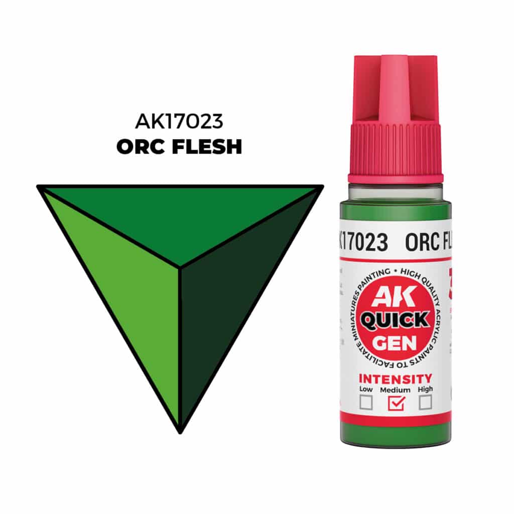 Maxireves a choisi pour vous cet nouveau set AK Quick Gen Ork Green afin que vous puissiez découvrir la magnifique nouvelle gamme de contrast