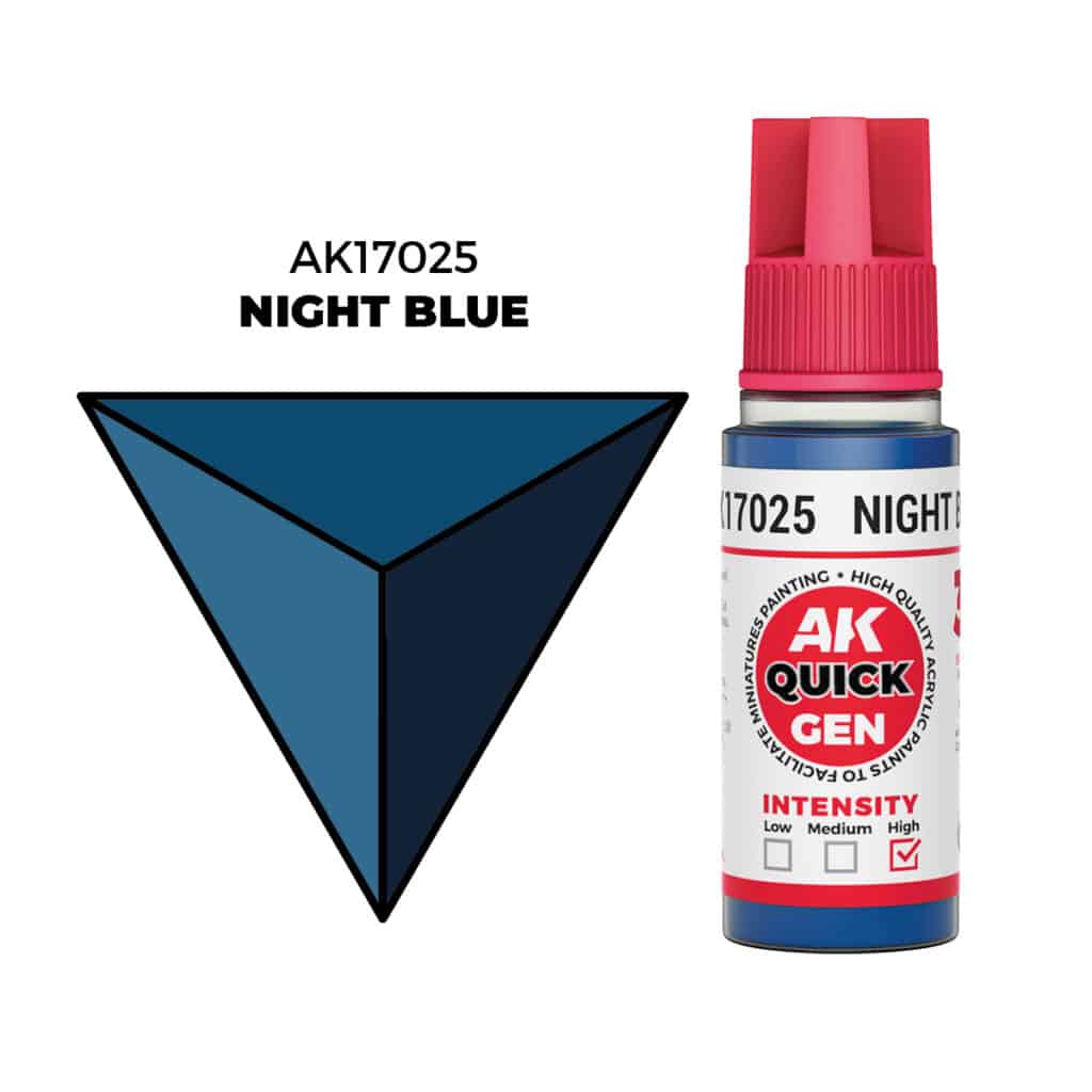Maxireves a choisi pour vous cet nouveau set AK Quick Gen Night Blue e afin que vous puissiez découvrir la magnifique nouvelle gamme de contrast