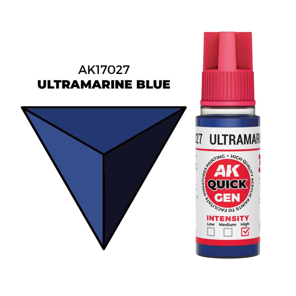 Maxireves a choisi pour vous cet nouveau set AK Quick Gen Ultramarine Blue afin que vous puissiez découvrir la magnifique nouvelle gamme de contrast