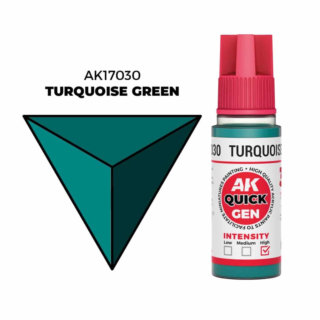 Maxireves a choisi pour vous cet nouveau set AK Quick Gen Turquoise Green afin que vous puissiez découvrir la magnifique nouvelle gamme de contrast