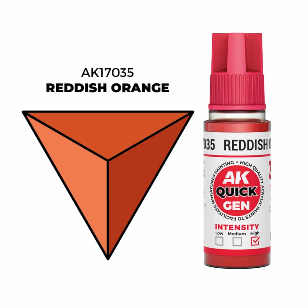 Maxireves a choisi pour vous cet nouveau set AK Quick Gen Reddish Orange afin que vous puissiez découvrir la magnifique nouvelle gamme de contrast