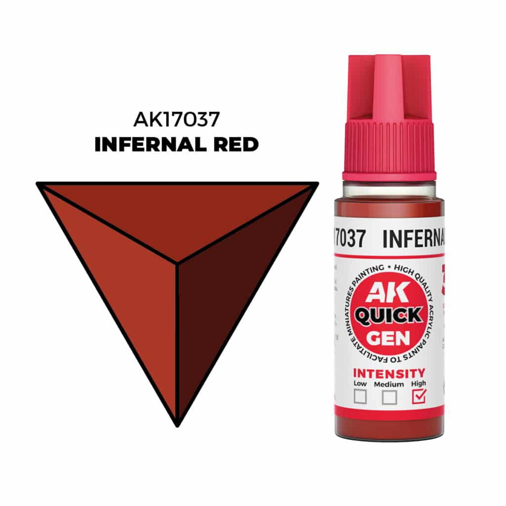 Maxireves a choisi pour vous cet nouveau set AK Quick Gen Infernal Red afin que vous puissiez découvrir la magnifique nouvelle gamme de contrast