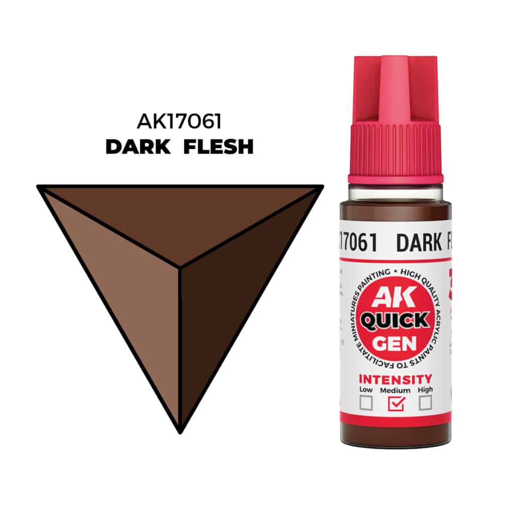 Maxireves a choisi pour vous cet nouveau set AK Quick Gen Dark Flesh afin que vous puissiez découvrir la magnifique nouvelle gamme de contrast