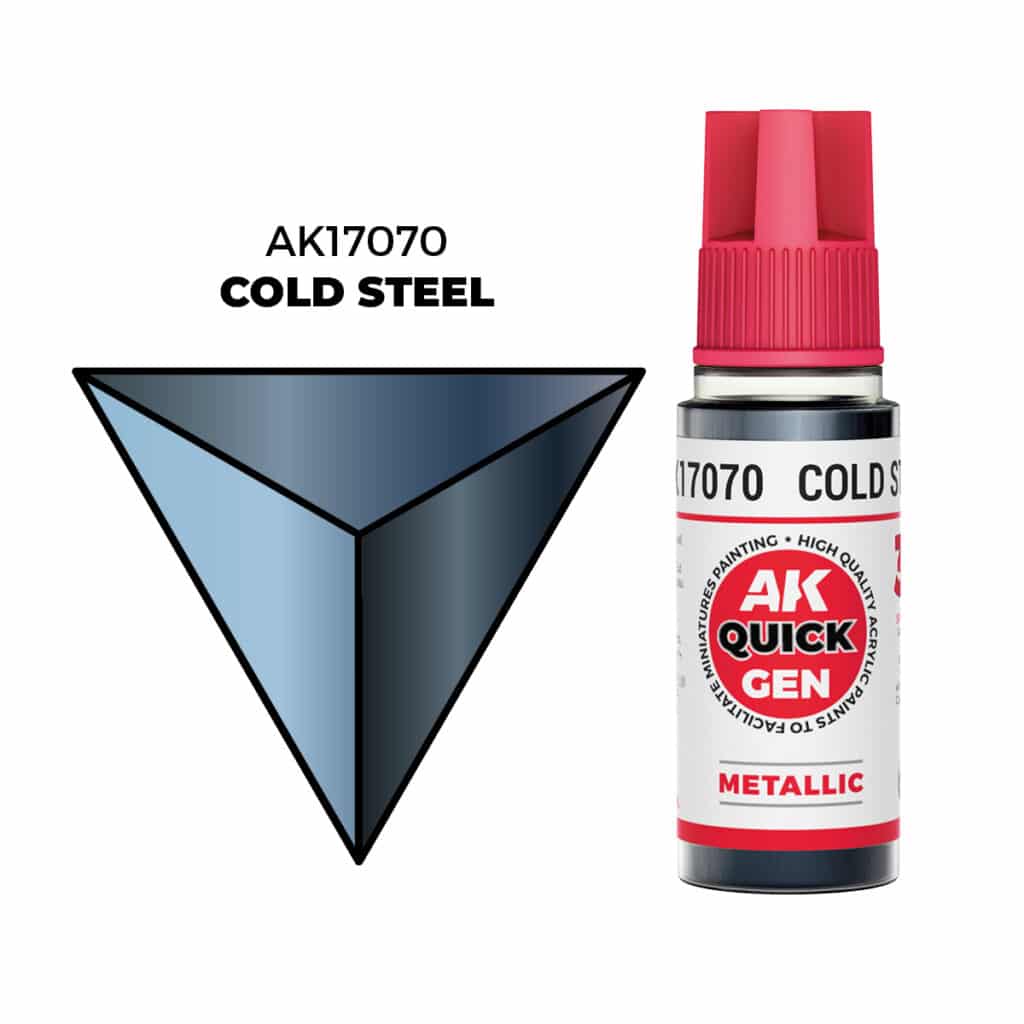 Maxireves a choisi pour vous cet nouveau set AK Quick Gen Cold Steel afin que vous puissiez découvrir la magnifique nouvelle gamme de contrast