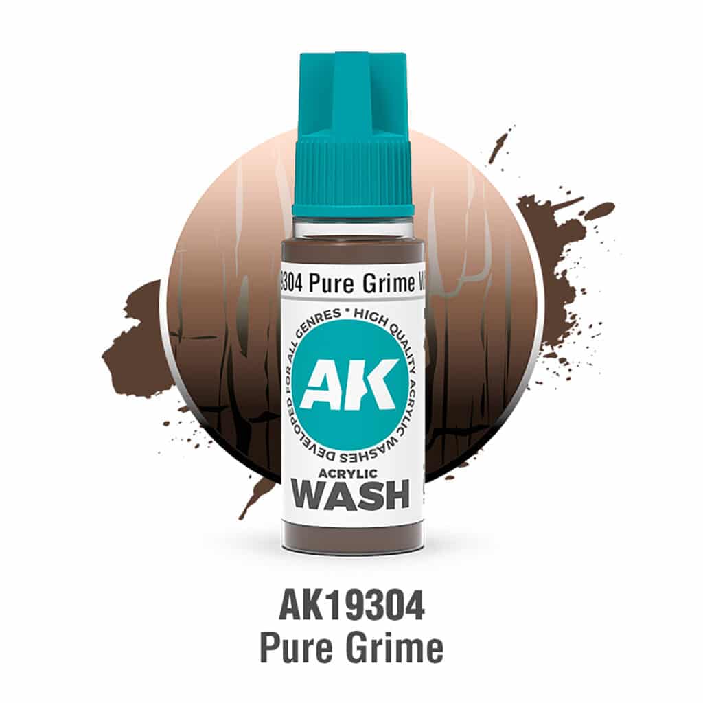 Maxireves a choisi pour vous cet nouveau set AK Pure Grime – Acrylic Wash afin que vous puissiez découvrir la magnifique nouvelle gamme de Wash
