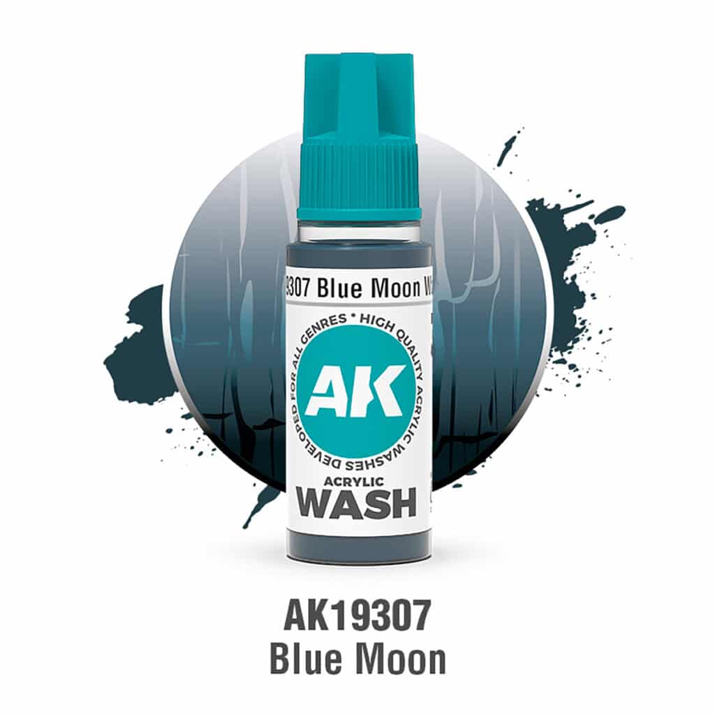 Maxireves a choisi pour vous cet nouveau set AK Blue Moon – Acrylic Wash afin que vous puissiez découvrir la magnifique nouvelle gamme de Wash