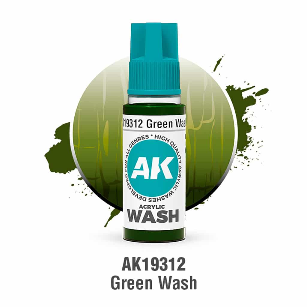 Maxireves a choisi pour vous cet nouveau set AK Green – Acrylic Wash afin que vous puissiez découvrir la magnifique nouvelle gamme de Wash