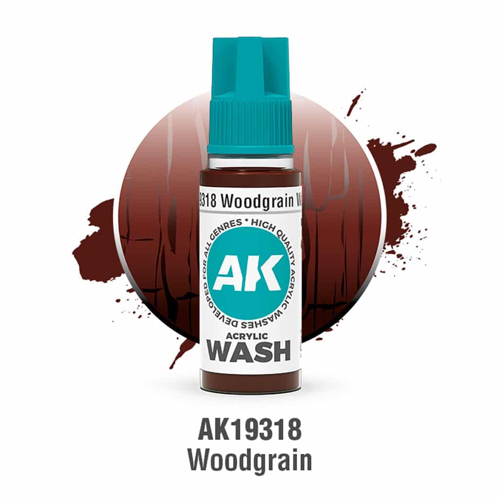 Maxireves a choisi pour vous cet nouveau set AK Woodgrain – Acrylic Wash afin que vous puissiez découvrir la magnifique nouvelle gamme de Wash