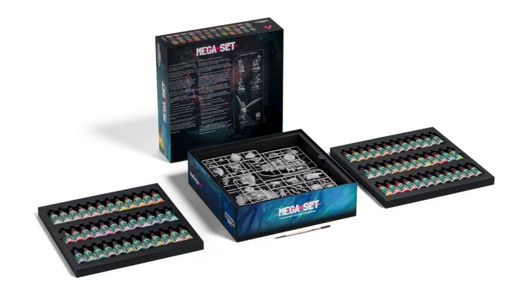 Squidmar Color Mega Set fait partie des superbes nouveaux set de vallejo pour la peinture au pinceau