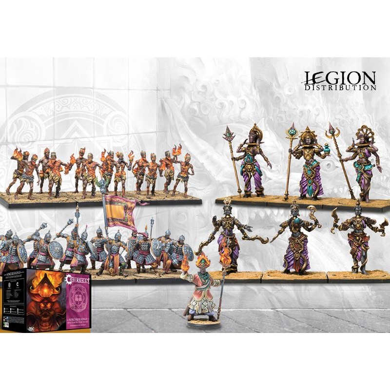 Conquest Sorcerer Kings - 2026 Supercharged Starter Set est une armée pour conquest the last argument of kings le jeu de figurine de Parabellum