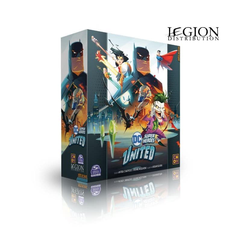 DC United Super Heroes- Boite de Base est un nouveau jeu de plateau inspiré du celebre jeu de figurines du même nom