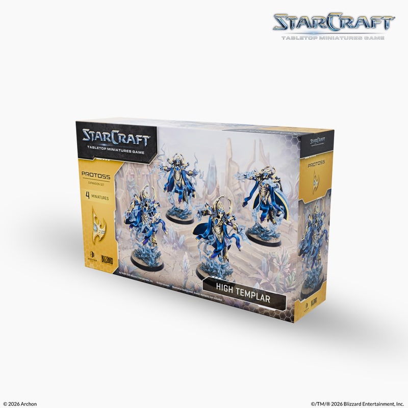 Découvrez Starcraft : Protoss Expansion Set: High Templar est une extension du trés attendu Starcraft l'adaptation en figurines du célébre jeu vidéo