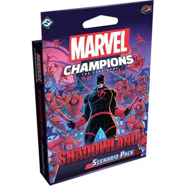 Dans le Pack Scénario Shadowland, retrouvez trois scénarios mettant en scène divers personnages et aspects de l’organisation connue sous le nom de la Main.