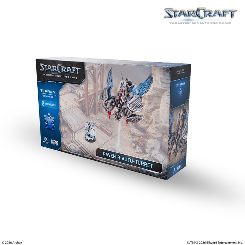 Découvrez Starcraft : Terran Expansion Set: Raven est une extension du trés attendu Starcraft l'adaptation en figurines du célébre jeu vidéo